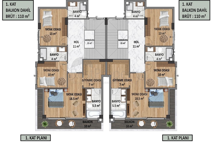 New investment project in the center of Alanya