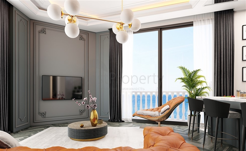 Beach Front property - Under Construction -Alanya Center  