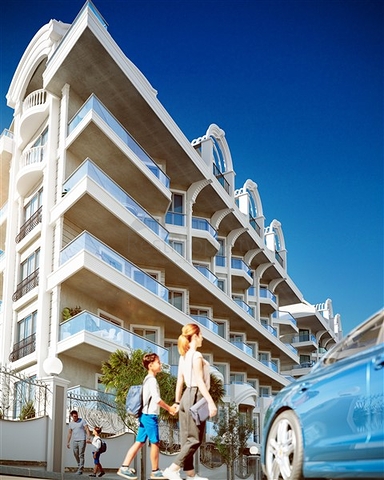 Beach Front property - Under Construction -Alanya Center  