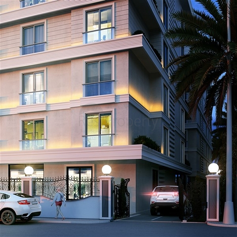 Beach Front property - Under Construction -Alanya Center  