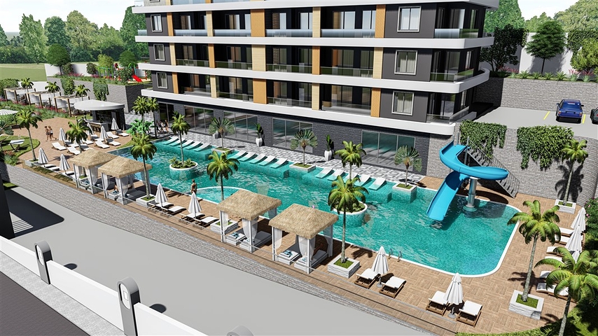 Installment properties in Alanya- Under Construction Project in Avsallar / Alanya 