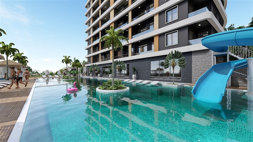 Installment properties in Alanya- Under Construction Project in Avsallar / Alanya 