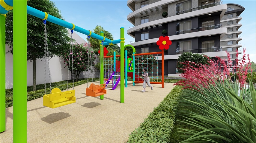 Installment properties in Alanya- Under Construction Project in Avsallar / Alanya 