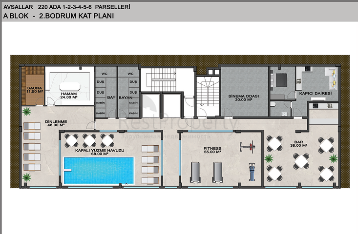 Installment properties in Alanya- Under Construction Project in Avsallar / Alanya 
