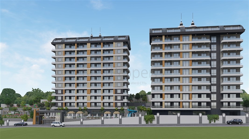 Installment properties in Alanya- Under Construction Project in Avsallar / Alanya 