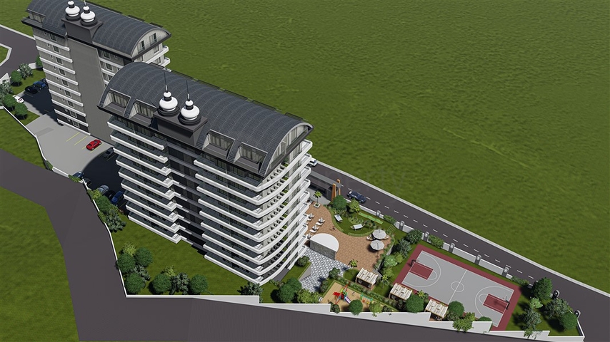 Installment properties in Alanya- Under Construction Project in Avsallar / Alanya 