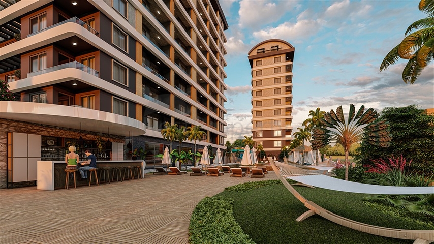 Installment properties in Alanya- Under Construction Project in Avsallar / Alanya 