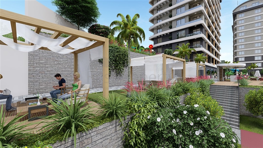 Installment properties in Alanya- Under Construction Project in Avsallar / Alanya 