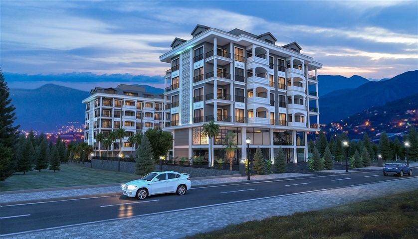 Close to Beach - under Construction Project - In Kargicak / Alanya 