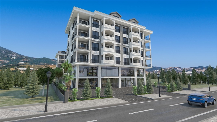 Close to Beach - under Construction Project - In Kargicak / Alanya 