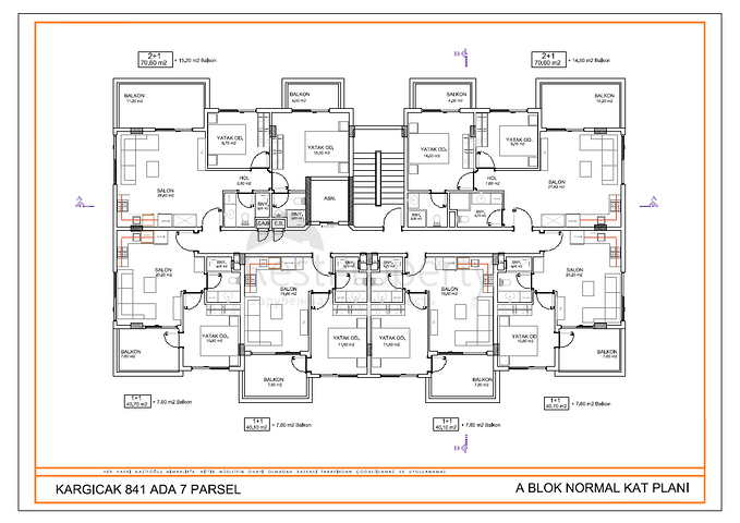 Close to Beach - under Construction Project - In Kargicak / Alanya 
