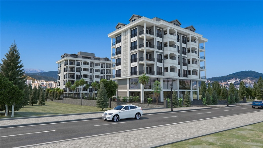 Close to Beach - under Construction Project - In Kargicak / Alanya 