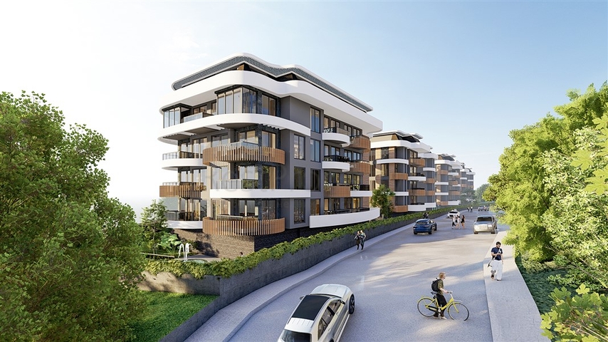 New luxury complex in Kestel district