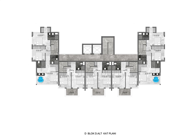 New luxury complex in Kestel district