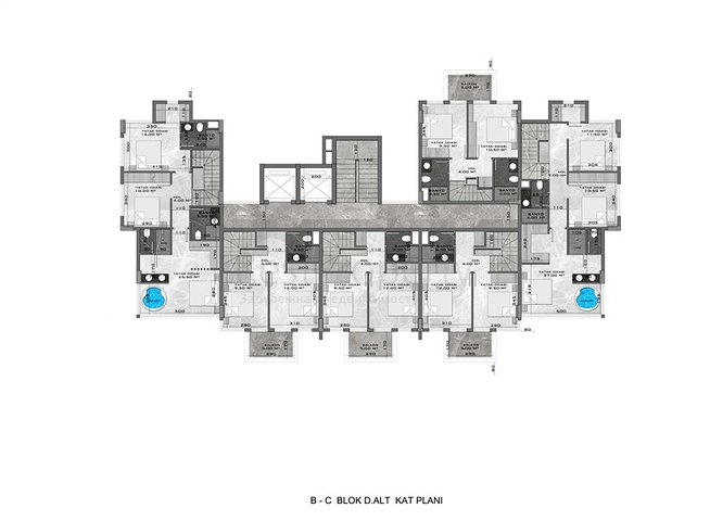 New luxury complex in Kestel district
