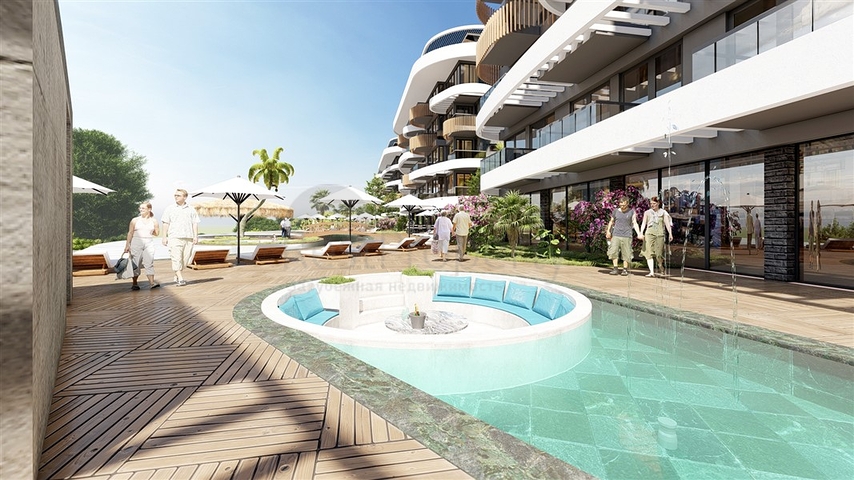 New luxury complex in Kestel district