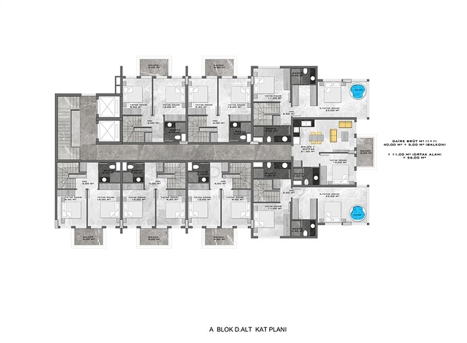 New luxury complex in Kestel district