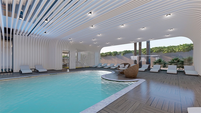 New luxury complex in Kestel district