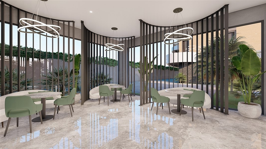 New luxury complex in Kestel district