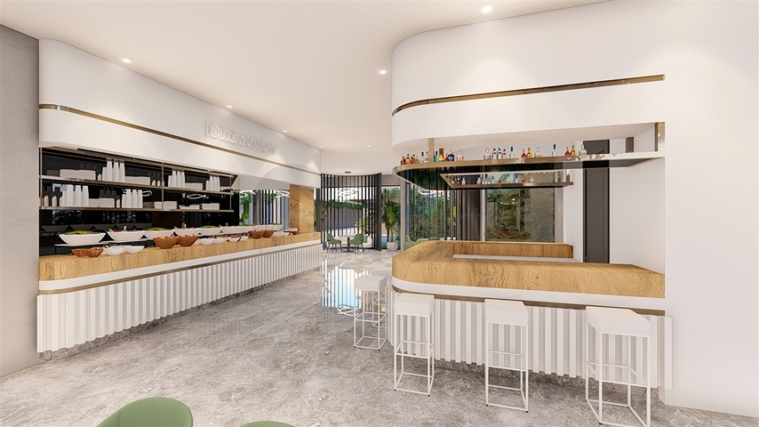 New luxury complex in Kestel district