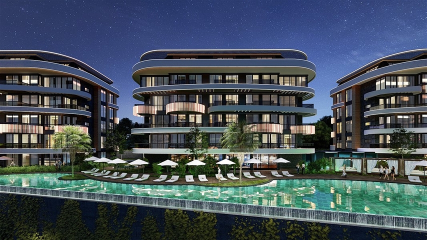 New luxury complex in Kestel district