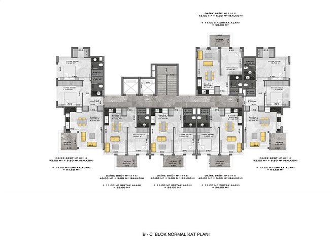 New luxury complex in Kestel district