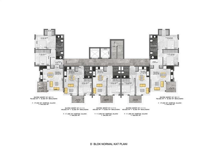 New luxury complex in Kestel district