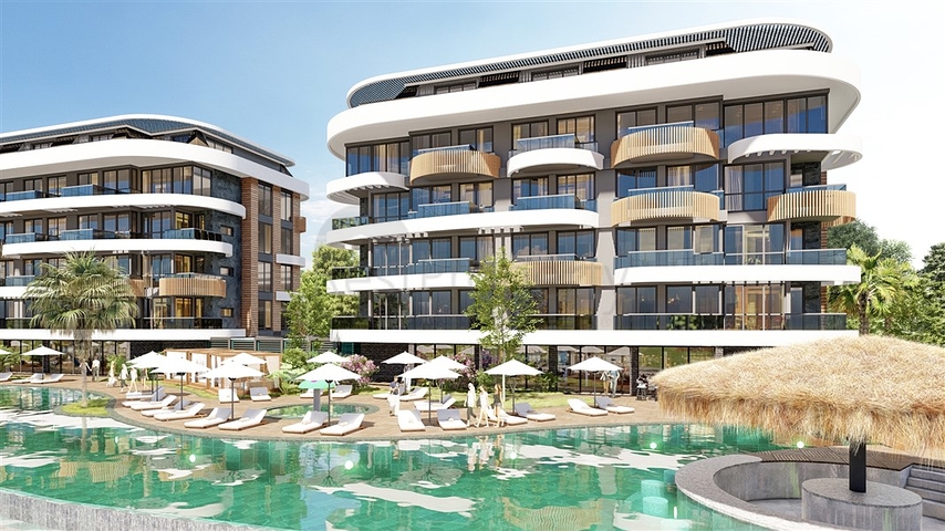 New luxury complex in Kestel district