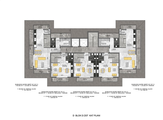 New luxury complex in Kestel district