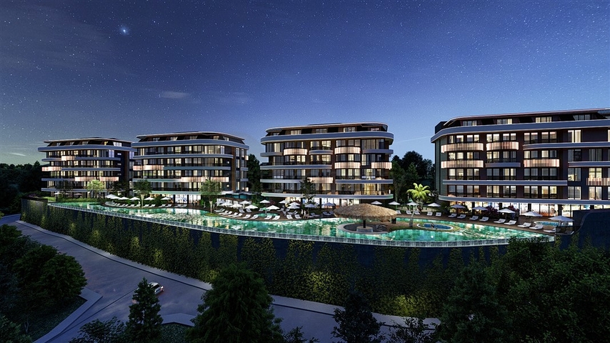 New luxury complex in Kestel district