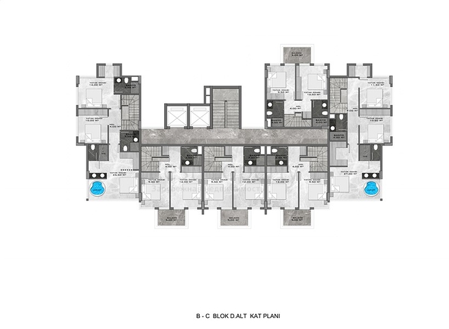 New luxury complex in Kestel district