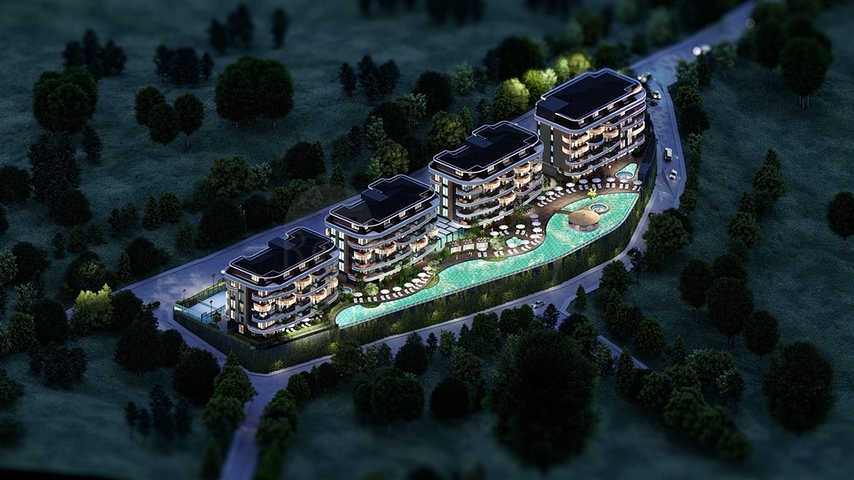 New luxury complex in Kestel district