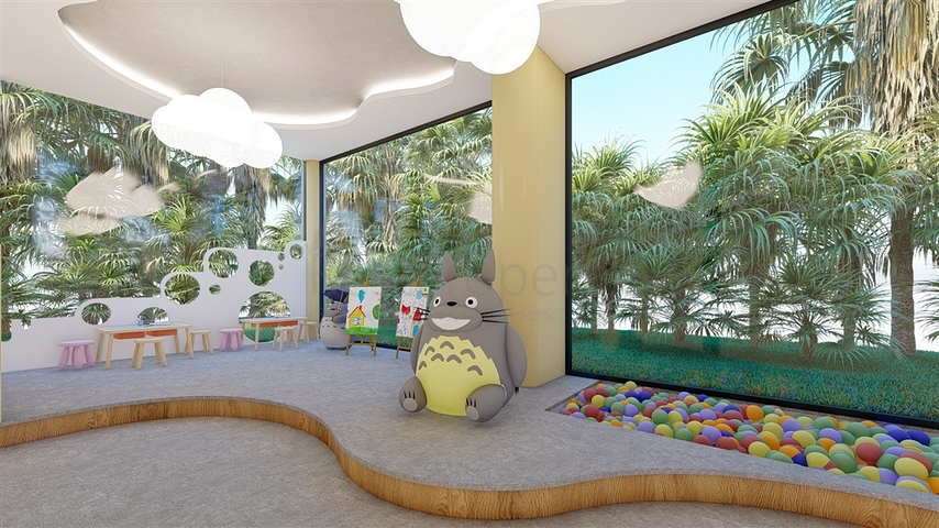 New luxury complex in Kestel district