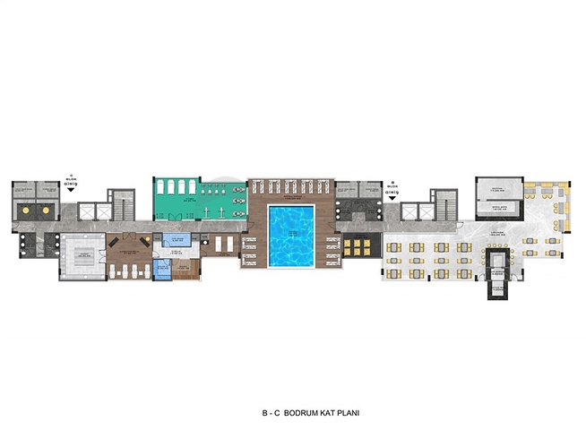 New luxury complex in Kestel district