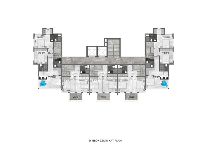 New luxury complex in Kestel district