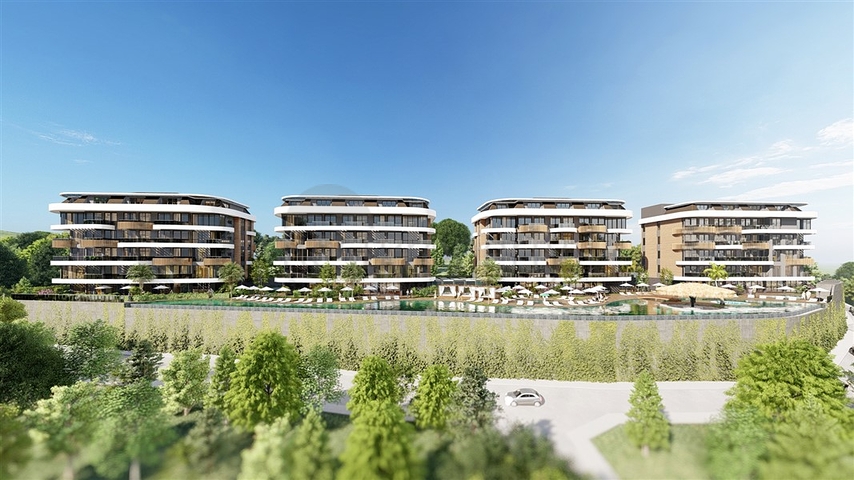 New luxury complex in Kestel district