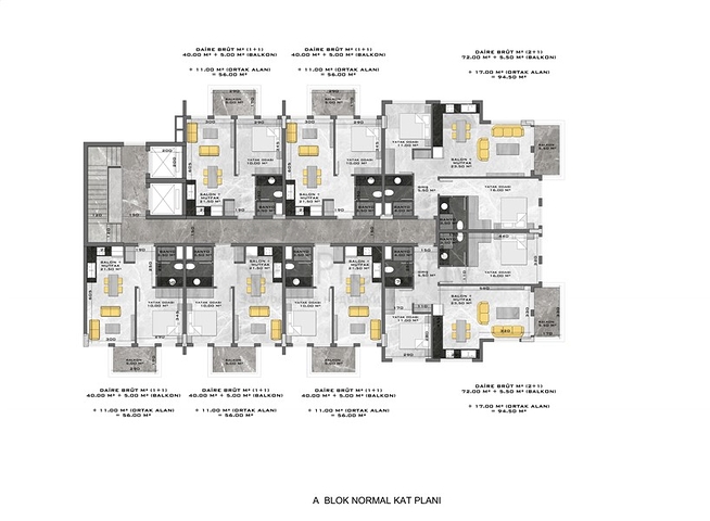 New luxury complex in Kestel district