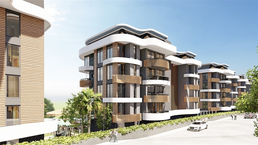 New luxury complex in Kestel district