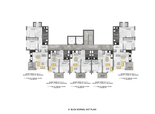 New luxury complex in Kestel district