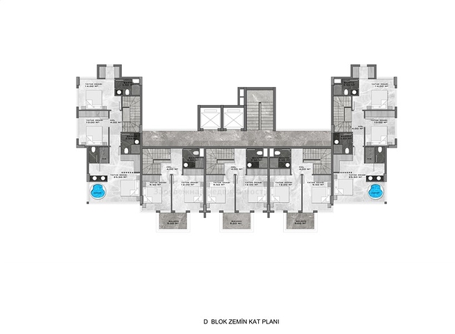 New luxury complex in Kestel district