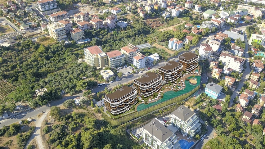 New luxury complex in Kestel district