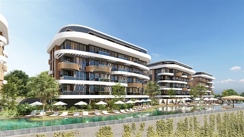New luxury complex in Kestel district