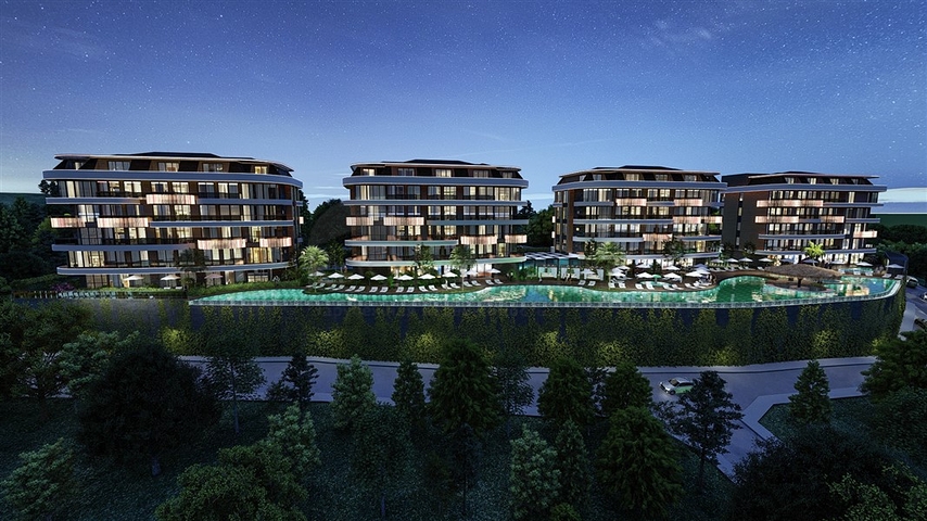 New luxury complex in Kestel district