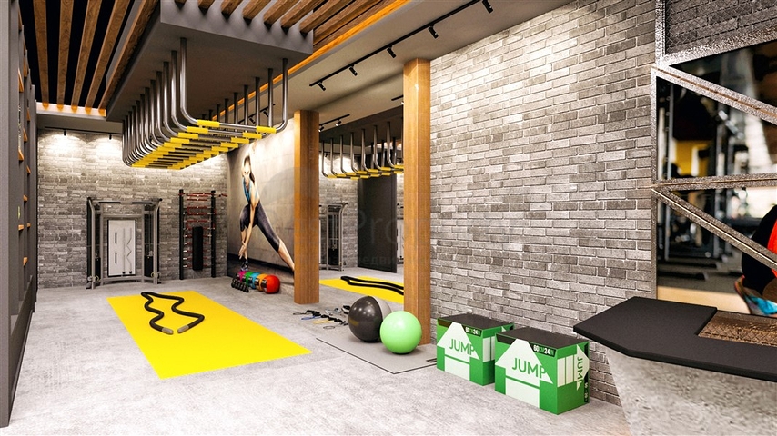 Apartments in a new residential complex