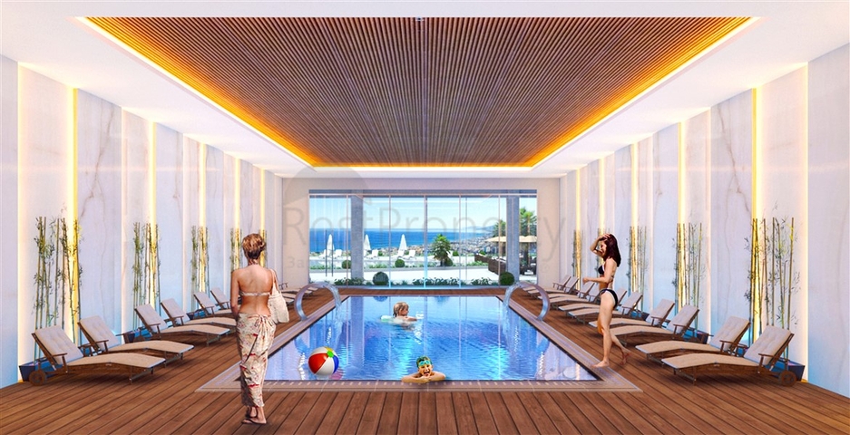 Apartments in a new residential complex