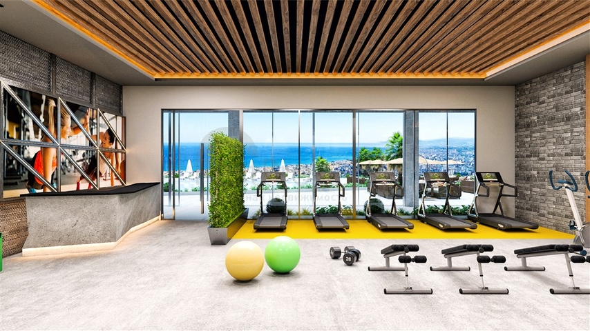 Apartments in a new residential complex