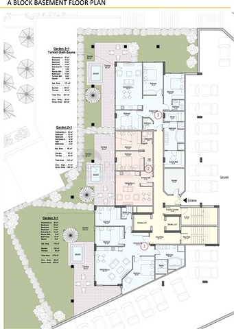 Apartments in a new residential complex