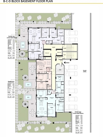 Apartments in a new residential complex