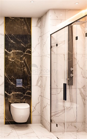 Apartments in a new residential complex