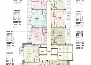 Apartments in a new residential complex